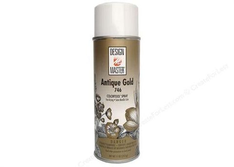 Design Master Antique Gold Floral Spray (12 oz)